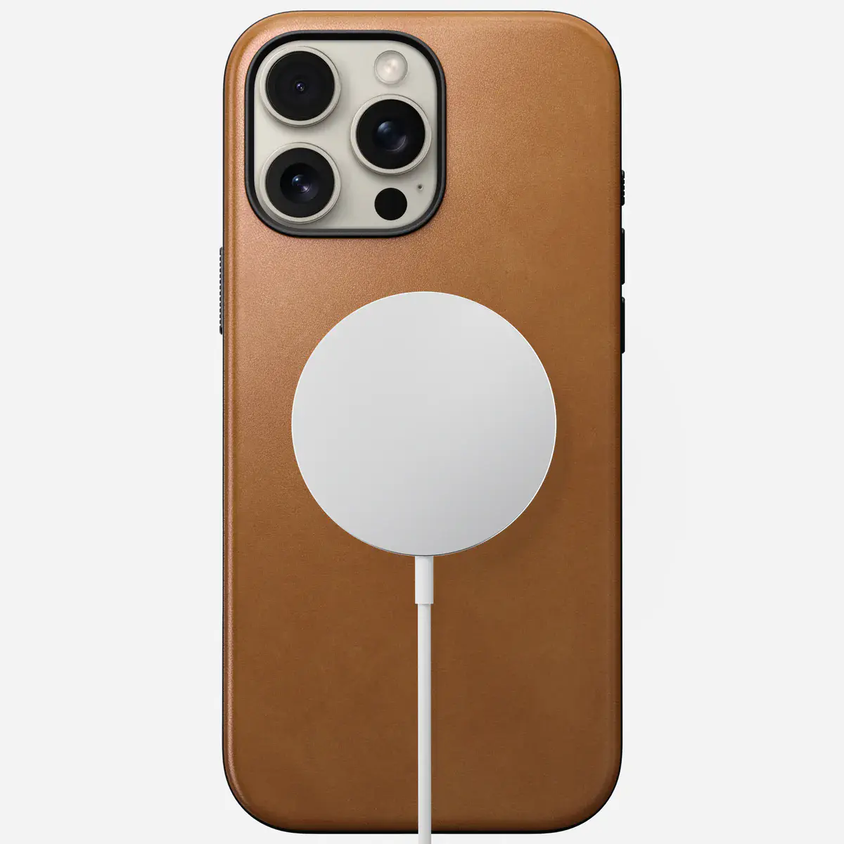 Чохол Nomad Modern Leather Case for iPhone 16 Pro Max - English Tan (NM01691785)