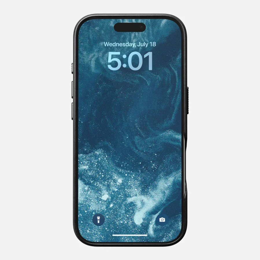 Чохол Nomad Traditional Horween Leather Case for iPhone 16 Pro - Black (NM01395485)