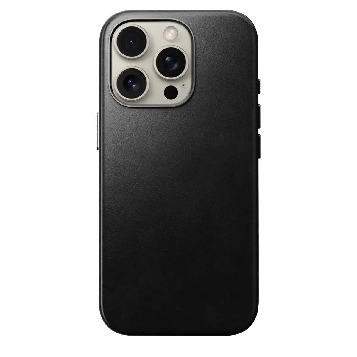 Чехол Nomad Traditional Horween Leather Case for iPhone 16 Pro - Black (NM01395485)