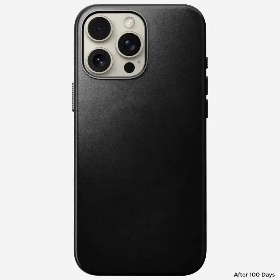 Чохол Nomad Traditional Horween Leather Case for iPhone 16 Pro Max - Black (NM01393085)