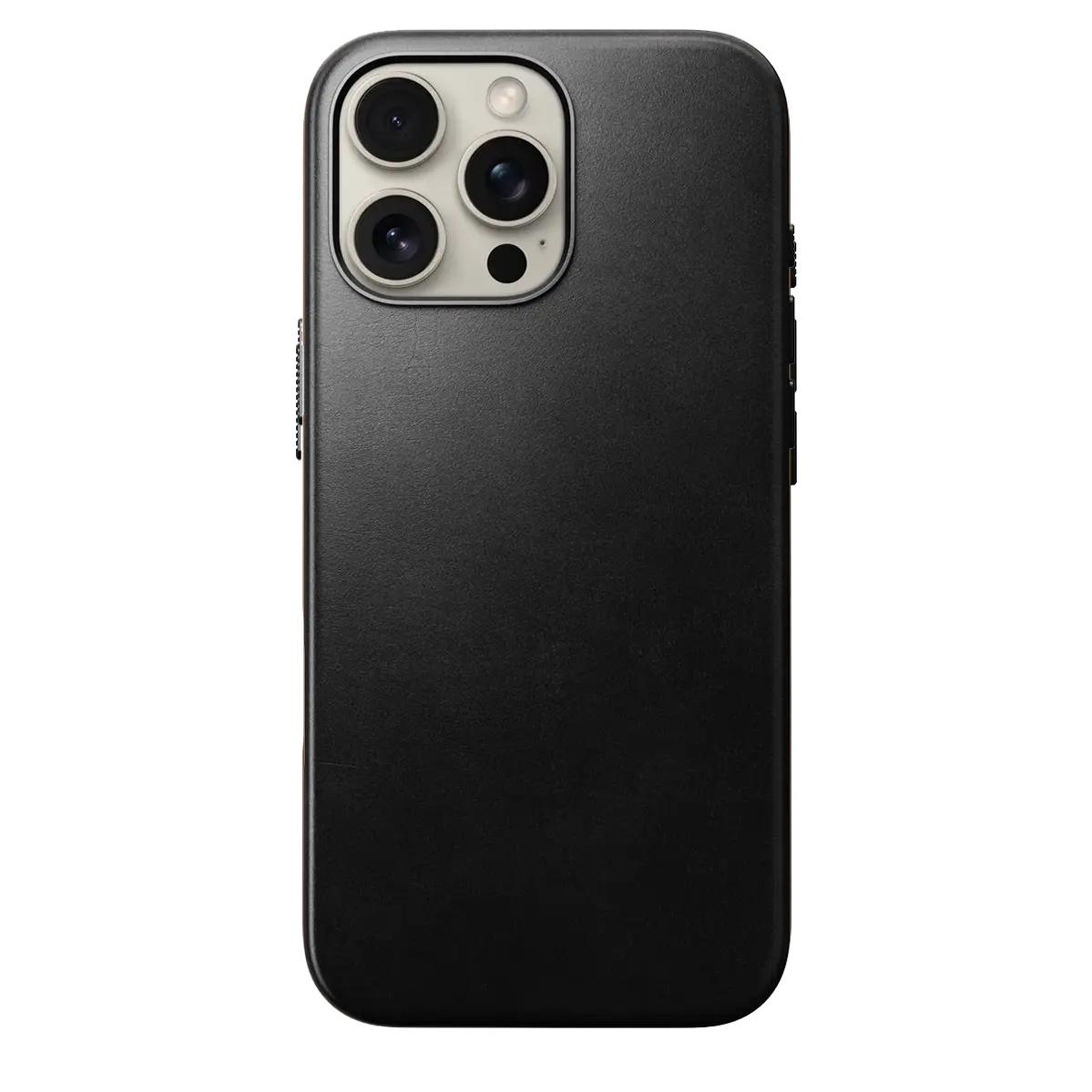 Чехол Nomad Traditional Horween Leather Case for iPhone 16 Pro Max - Black (NM01393085)
