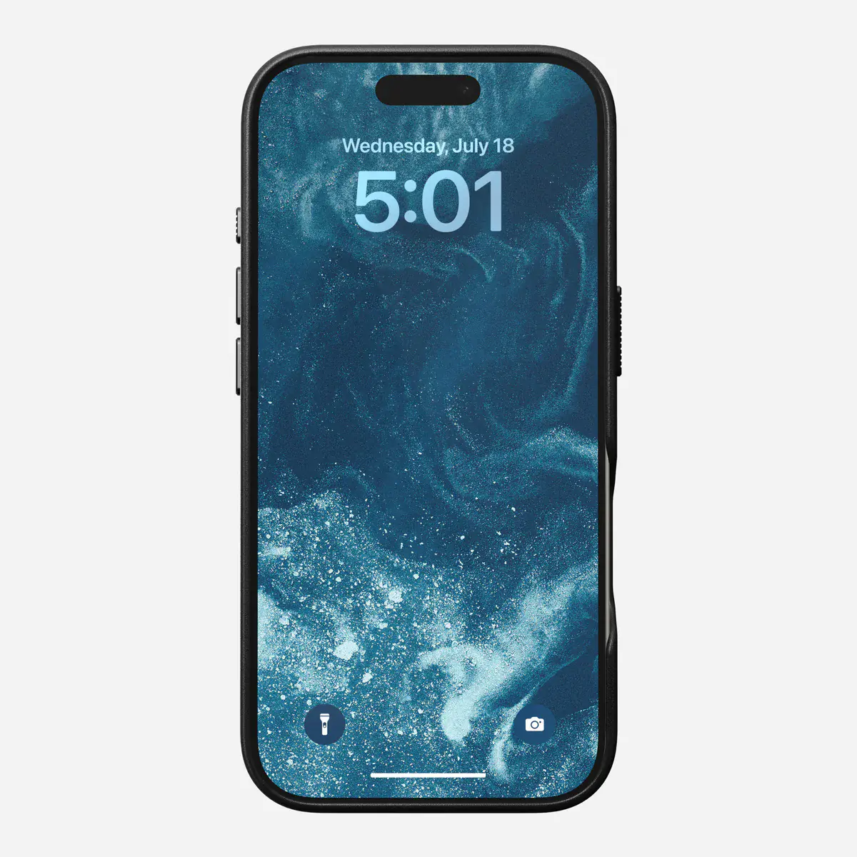 Чехол Nomad Traditional Leather Case for iPhone 16 Pro - Black (NM01391685)