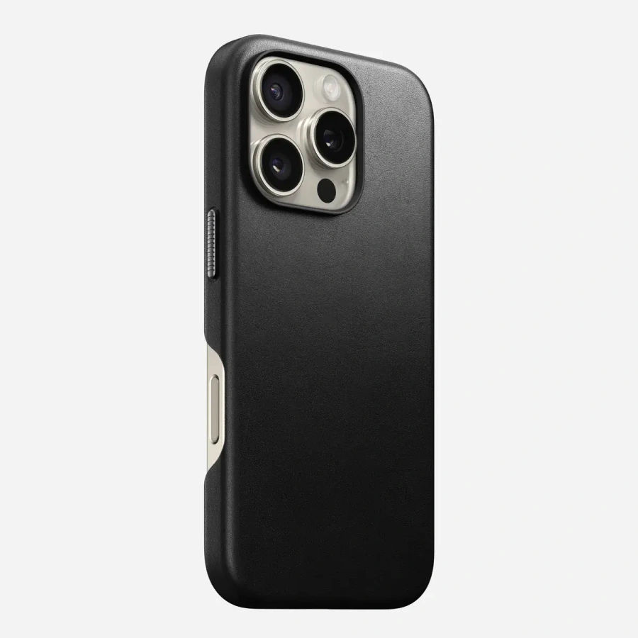 Чохол Nomad Traditional Leather Case for iPhone 16 Pro - Black (NM01391685)