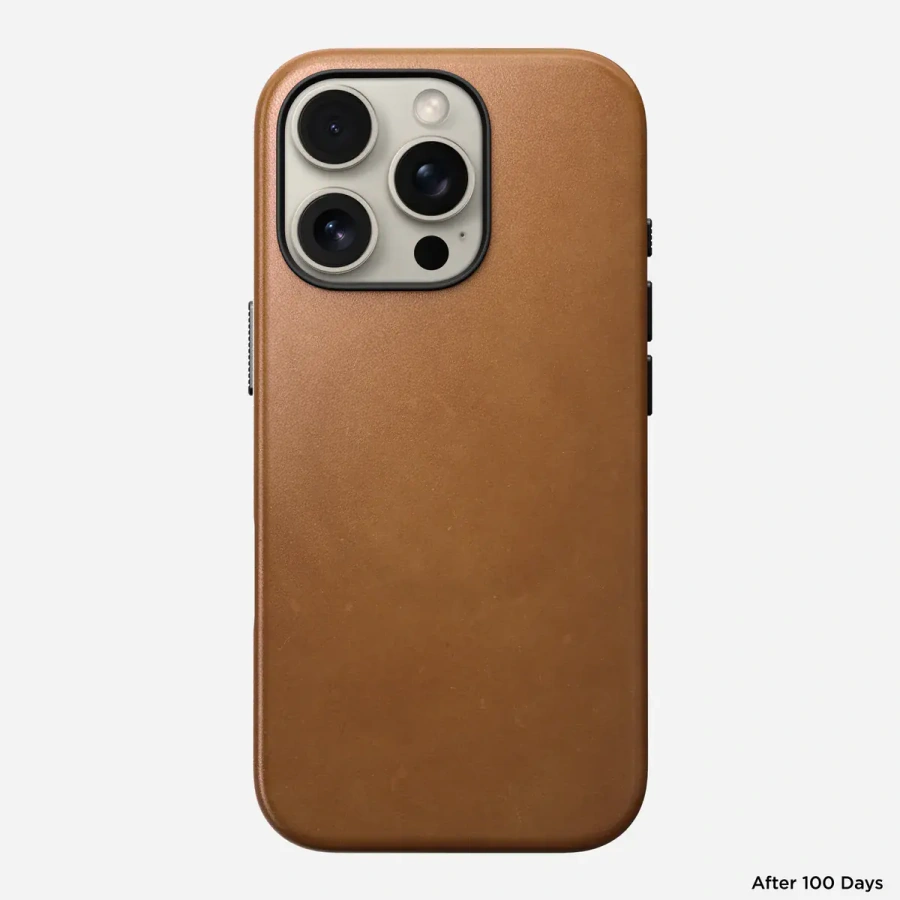 Чохол Nomad Traditional Leather Case for iPhone 16 Pro - English Tan (NM01390985)