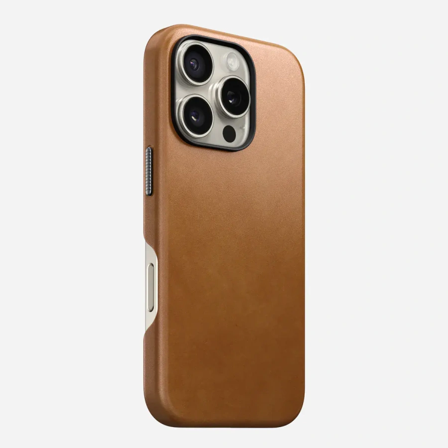 Чохол Nomad Traditional Leather Case for iPhone 16 Pro - English Tan (NM01390985)