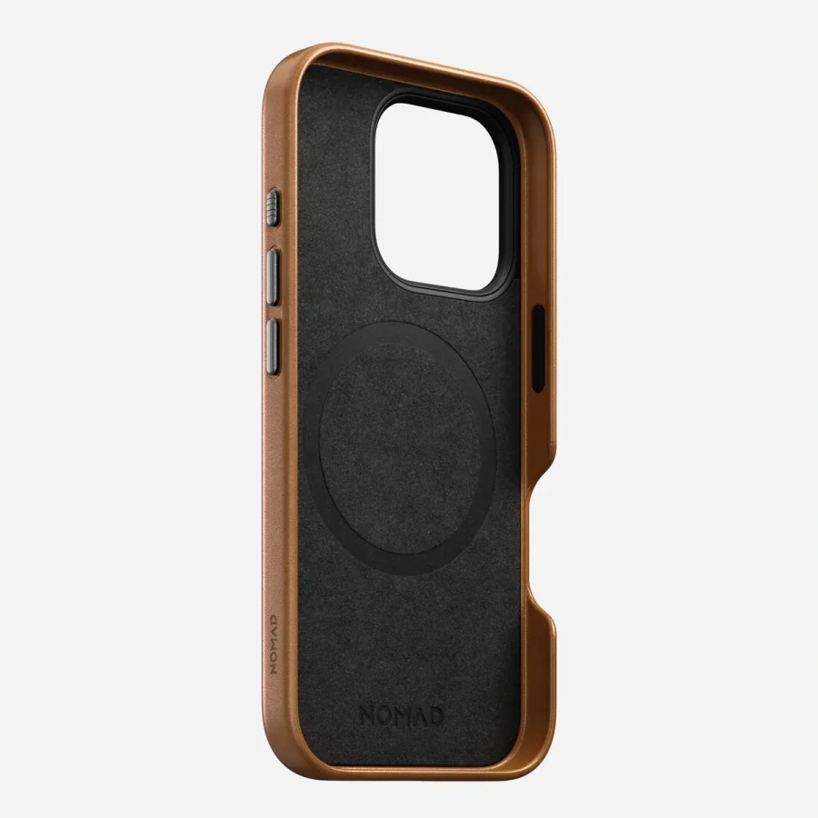 Чохол Nomad Traditional Leather Case for iPhone 16 Pro - English Tan (NM01390985)