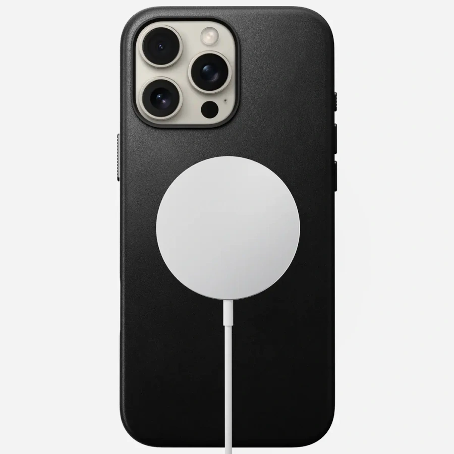 Чехол Nomad Traditional Leather Case for iPhone 16 Pro Max - Black (NM01388685)