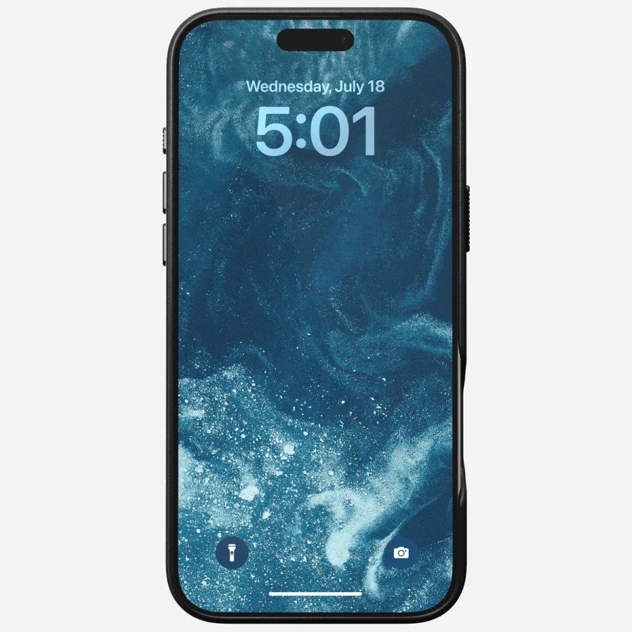 Чехол Nomad Traditional Leather Case for iPhone 16 Pro Max - Black (NM01388685)