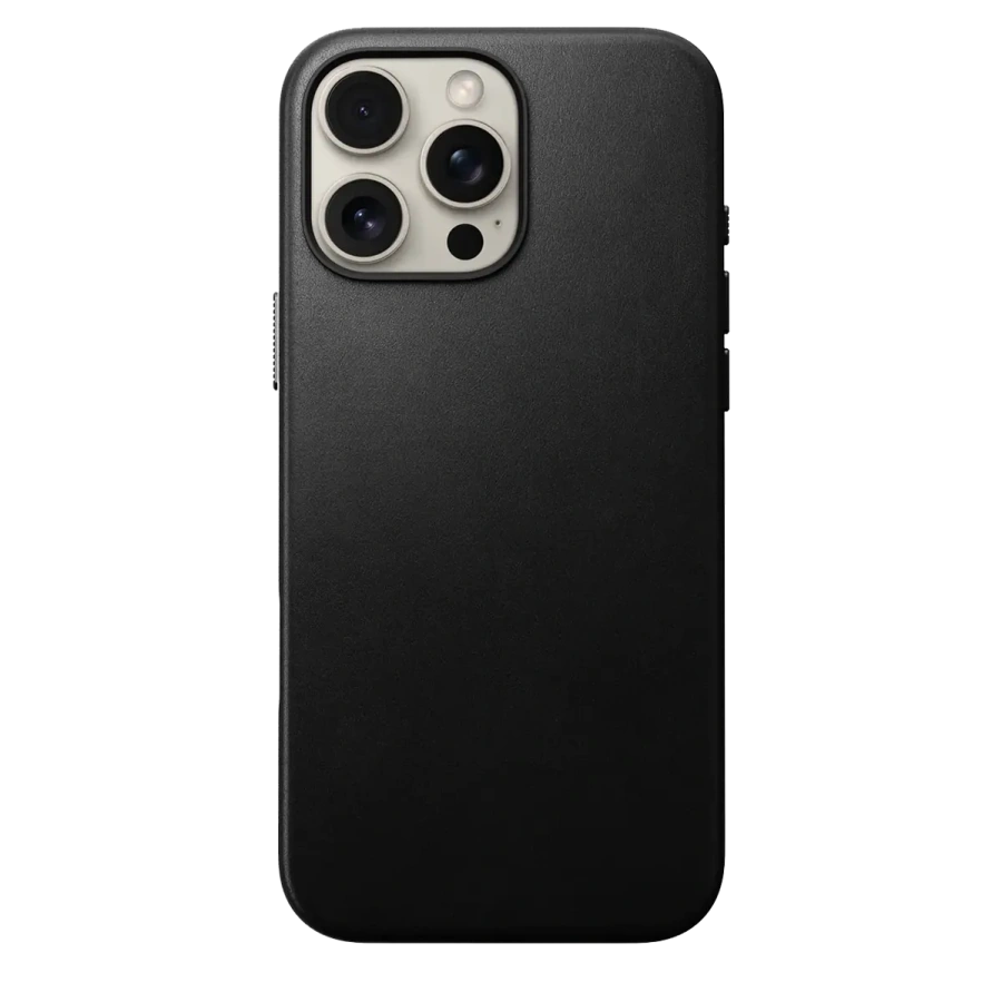 Чехол Nomad Traditional Leather Case for iPhone 16 Pro Max - Black (NM01388685)