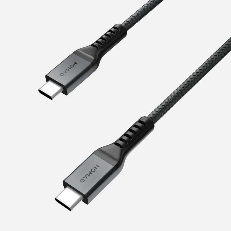 Кабель Nomad USB-C Kevlar Cable 100W 0.3 m - Black (NM01845485)