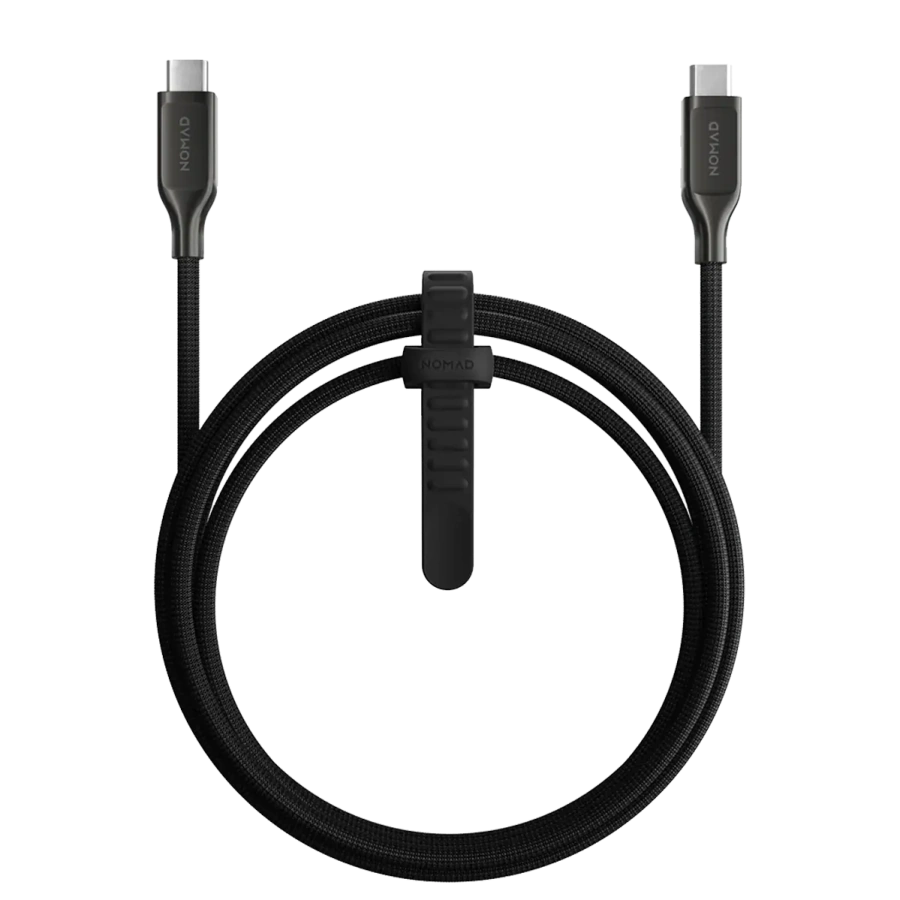 Кабель Nomad USB-C Kevlar Cable 240W 1.5 m - Carbide (NM014964858)