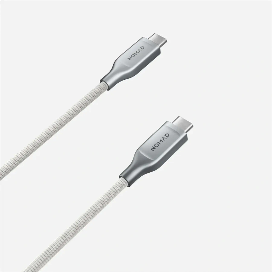Кабель Nomad USB-C Kevlar Cable 240W 1.5 m - White (NM014674858)