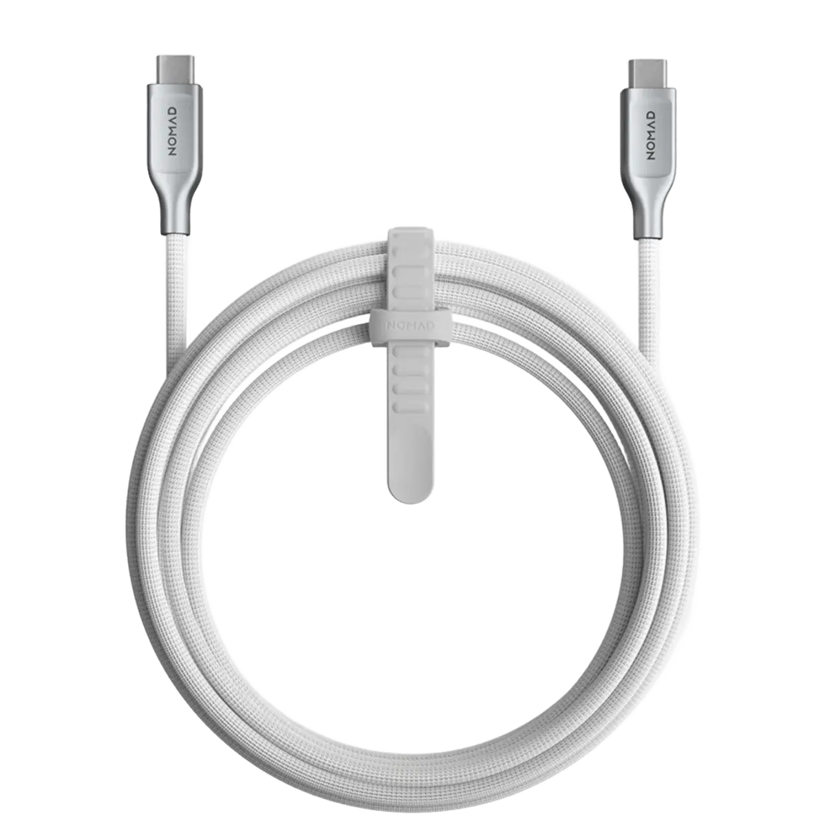 Кабель Nomad USB-C Kevlar Cable 240W 3 m - White (NM014681858)