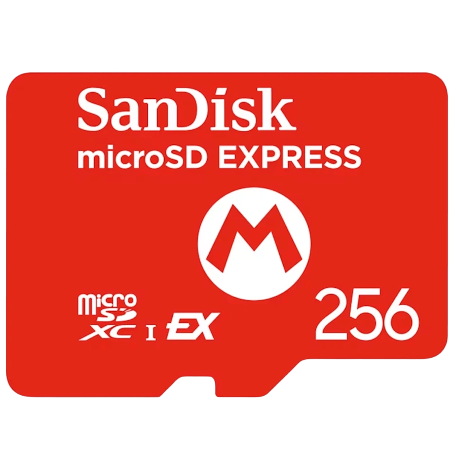 Карта памяти SanDisk microSD Express Card 256GB для Nintendo Switch 2 (SDSQXFN-256G-GN4NN)