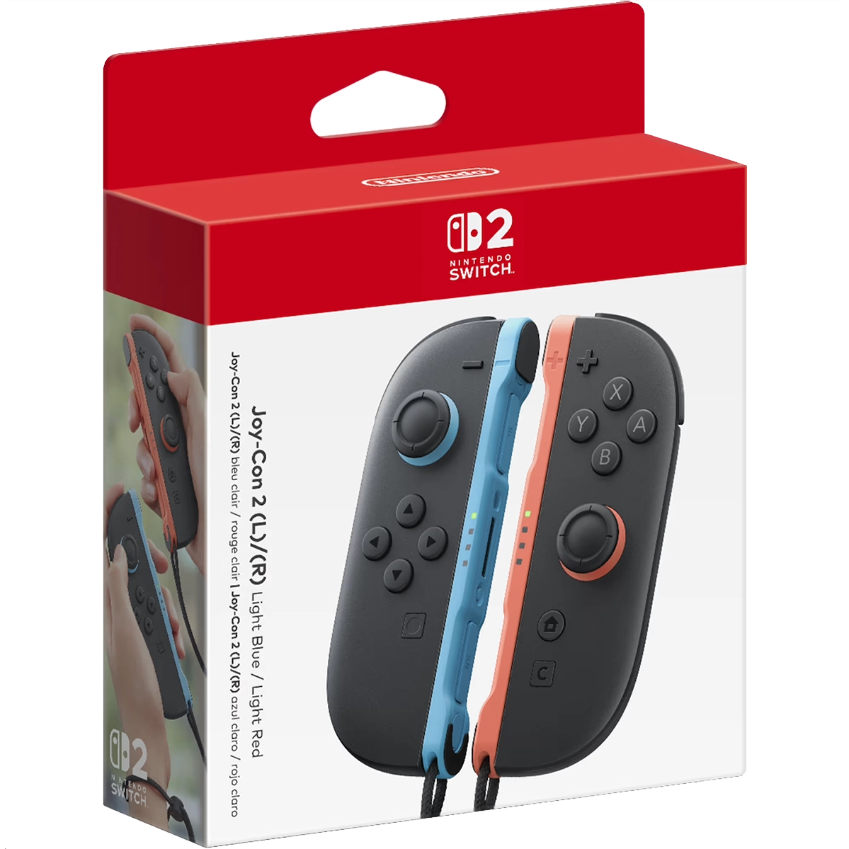 Контролери з магнітним кріпленням та функцією миші Nintendo Joy-Con 2 Controllers [Left and Right] (00045496885892)