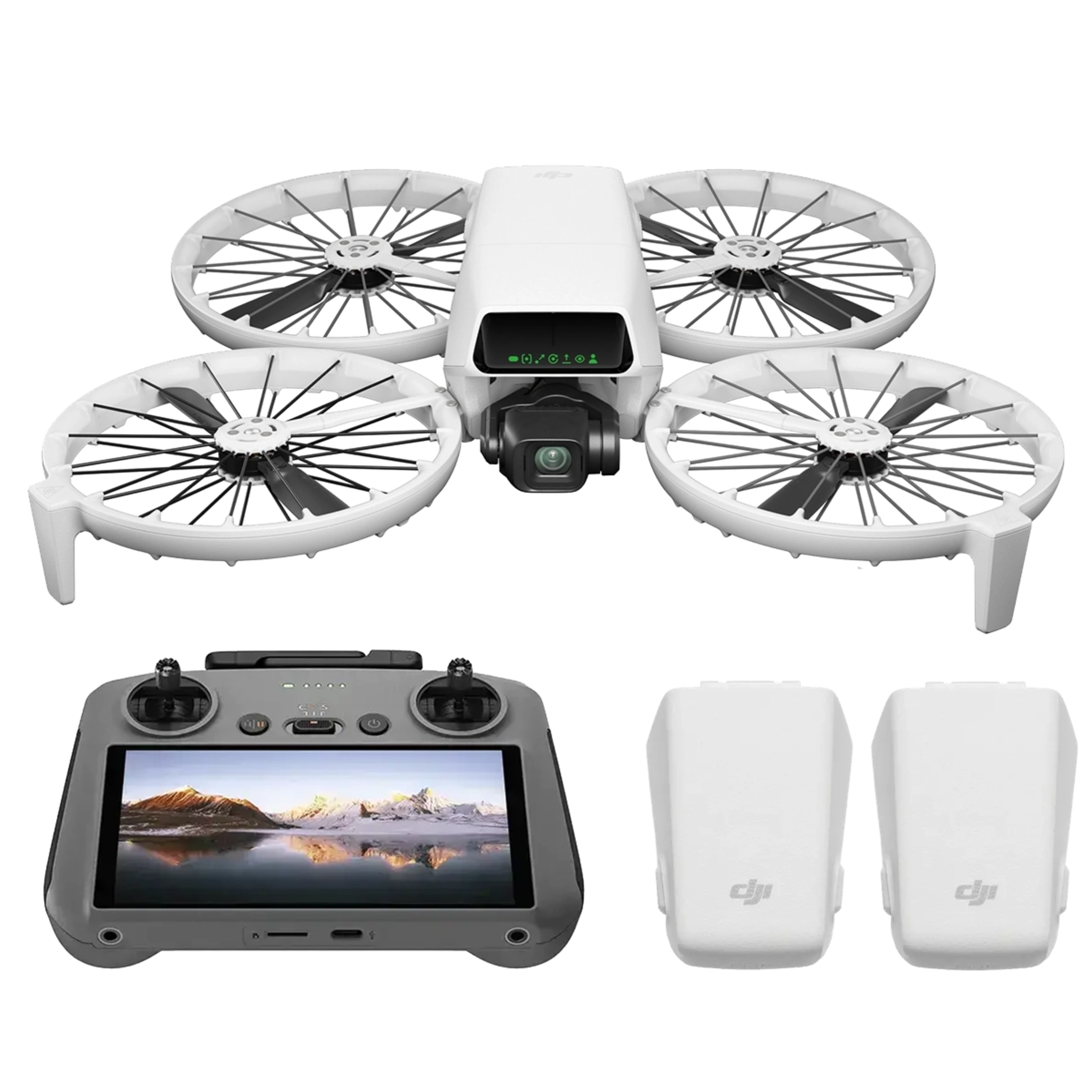 Квадрокоптер DJI Flip Fly More Combo [DJI RC 2] (CP.FP.00000181.04)