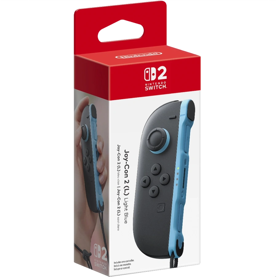 Левый контроллер Joy-Con [L] Light Blue для Nintendo Switch 2 (00045496885922)