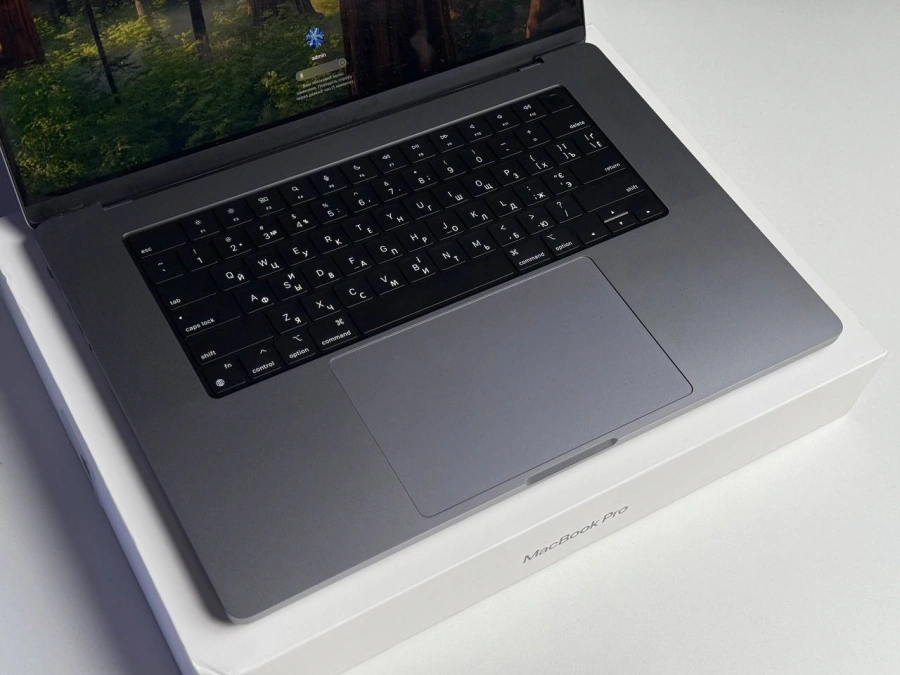 MacBook Pro 16" Space Gray (MK183) 2021 - Стан: гарний | Акумулятор: 93% | Комплектація: повний | Гарантія: 1 міс.