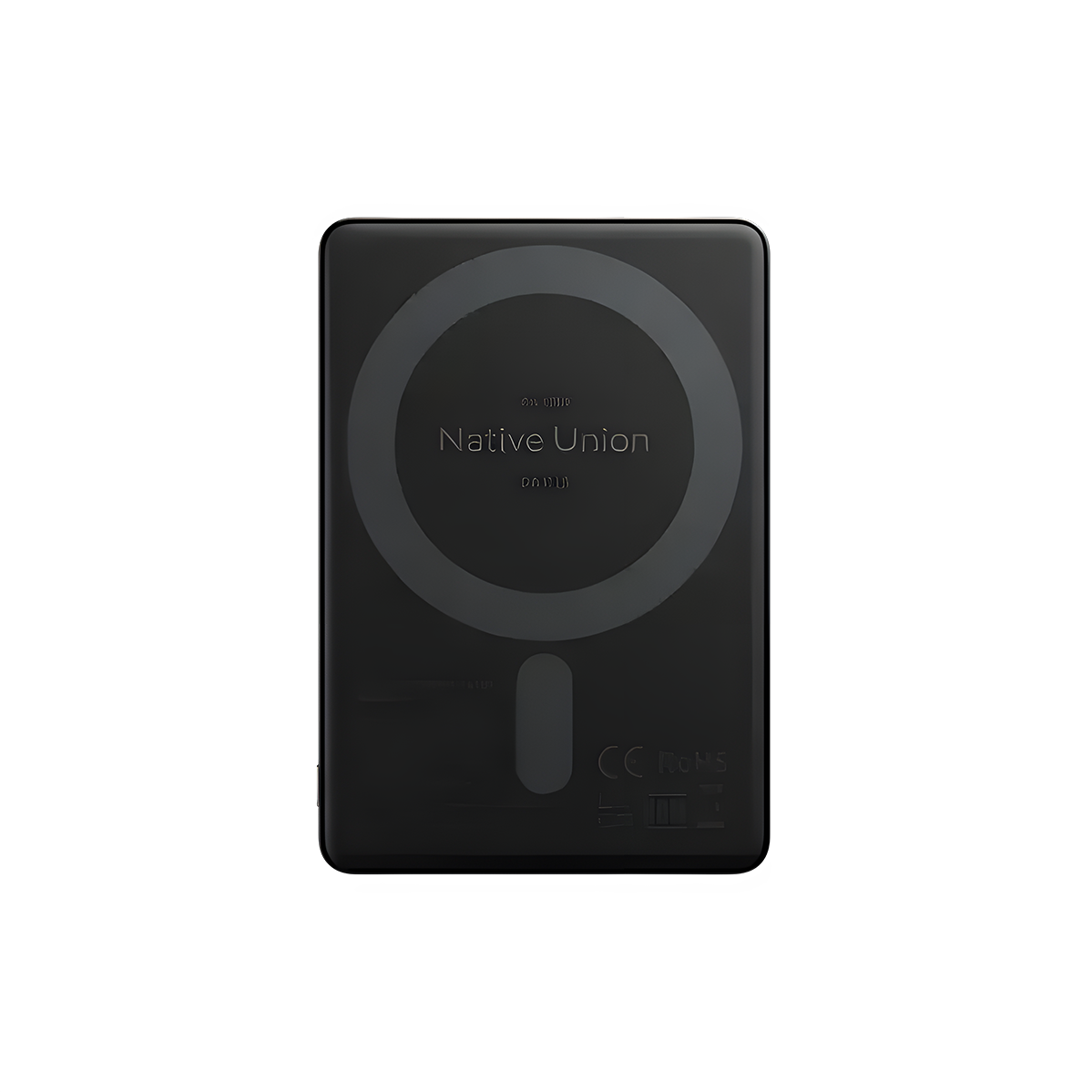 Магнітний павербанк Native Union Active Magnetic Power Bank 5 000mAh - Black (ACTPB-5KMS-BLK)