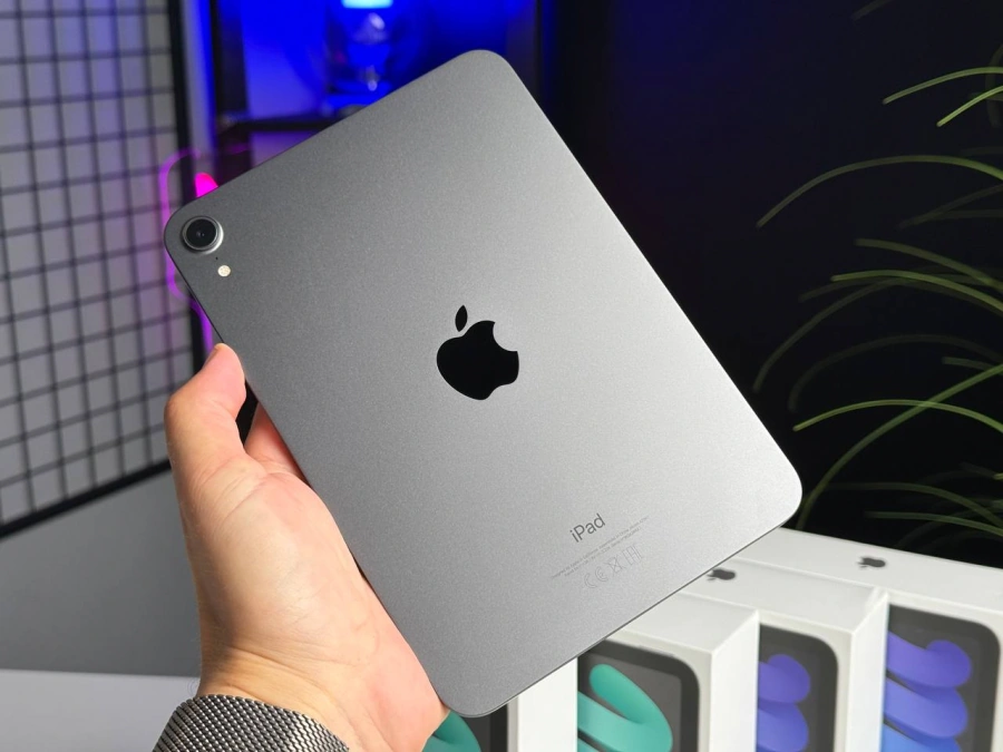 MDM Apple iPad mini 6 Wi-Fi 64GB Space Gray (MK7M3) - Состояние: идеальное (новое) | Аккумулятор: 100% | Комплектация: полный | Гарантия: 1 мес.