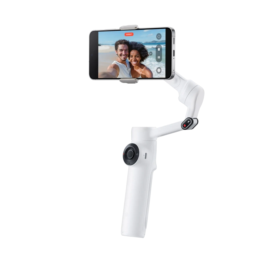 Монопод-стабілізатор для смартфона Insta360 Flow 2 [AI Tracker Bundle] - Summit White (CINSABQA_FLOW2LITE10)