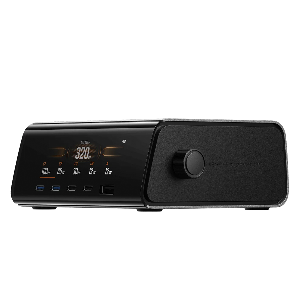 Настільний зарядний пристрій EcoFlow Rapid Pro [320W, 5 Ports, GaN] (EF-STATION320W-EU)