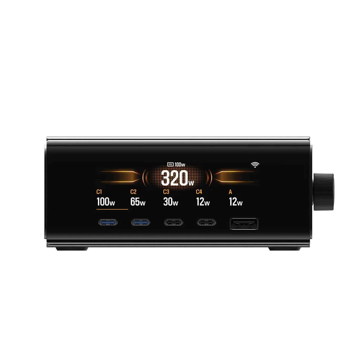 Настільний зарядний пристрій EcoFlow Rapid Pro [320W, 5 Ports, GaN] (EF-STATION320W-EU)