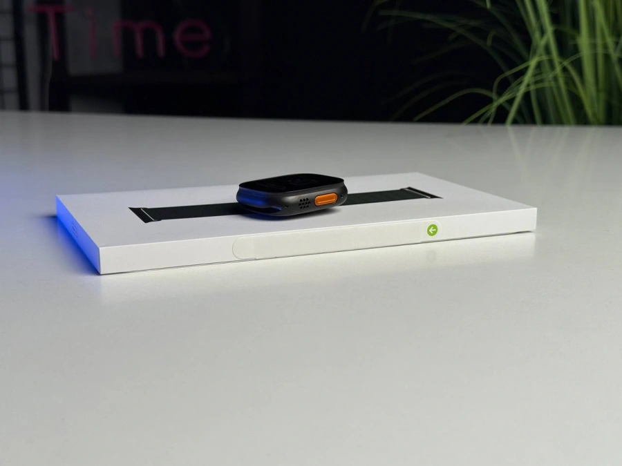 NEW NO BOX Apple Watch Ultra 2 2024 GPS + Cellular 49mm Black Titanium Case with Dark Green Alpine Loop - Medium (MX4R3) | Стан: новий, не активований | Європейська версія, підтримує вимір рівня кисню в крові (SpO₂) | Акумулятор: 100% | Гарантія: 12 місяц