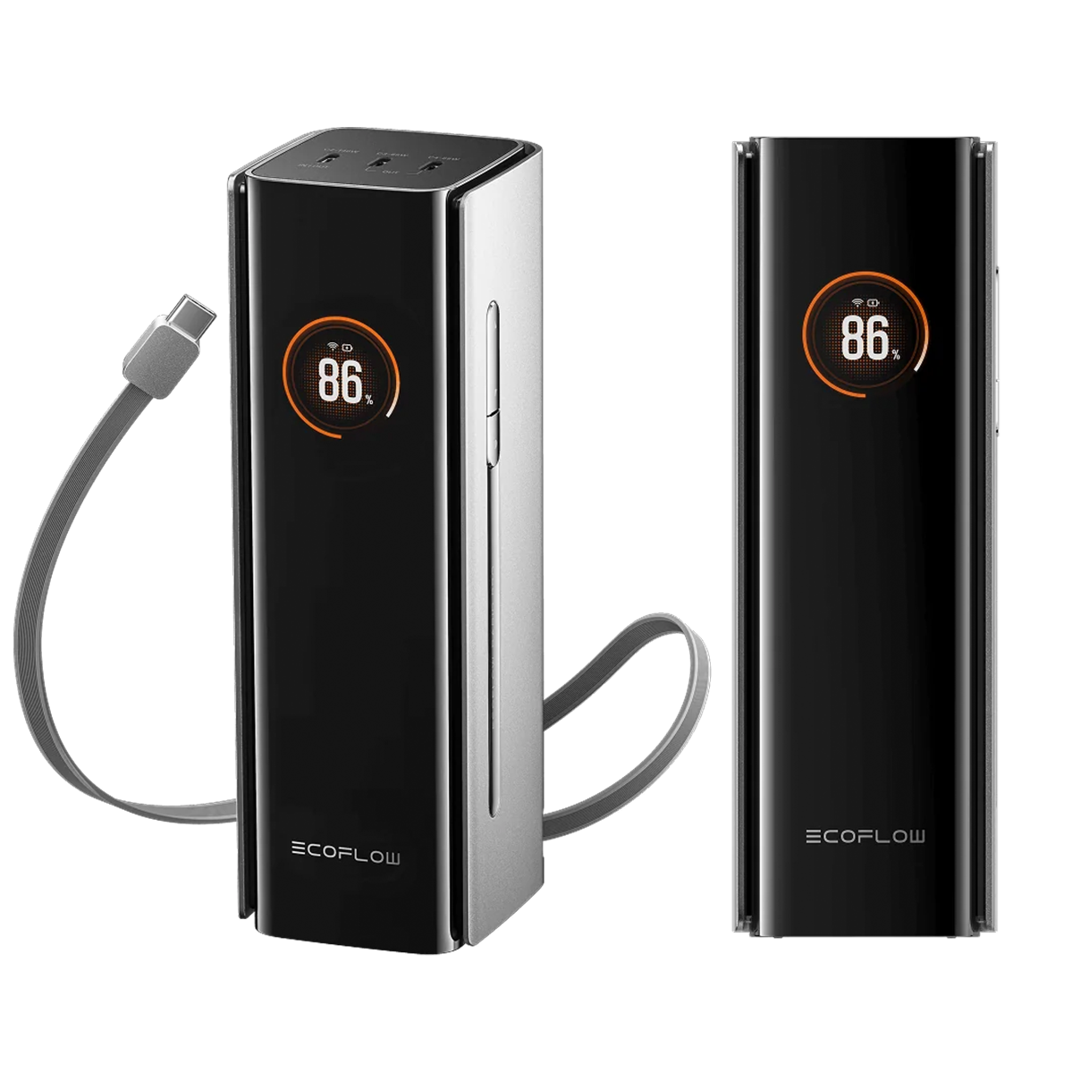 Павербанк со встроенным кабелем EcoFlow RAPID Pro Powerbank 27650mAh 300W (EF-RAPIDPRO27K-EU)