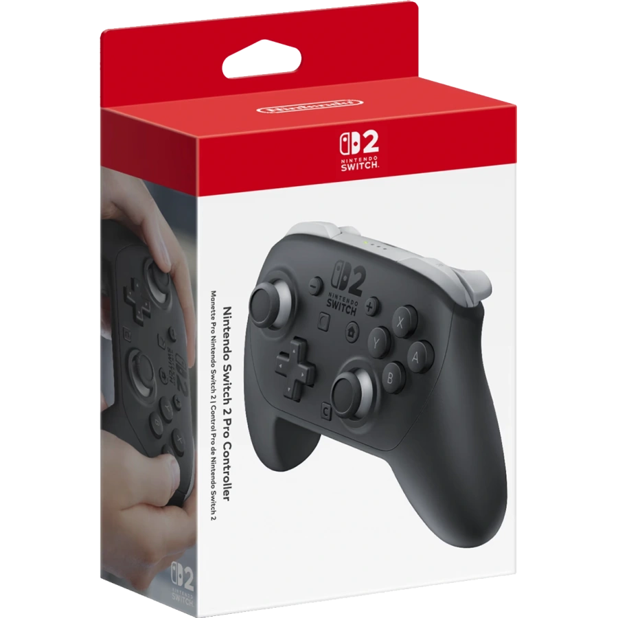 Профессиональный контроллер Nintendo Switch 2 Pro Controller (00045496885861, 45496321475)