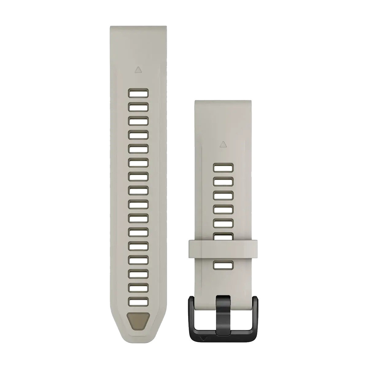 Ремінець Garmin QuickFit 20 Watch Bands Silicone - Fog Gray/Dark Sandstone (010-13391-06)