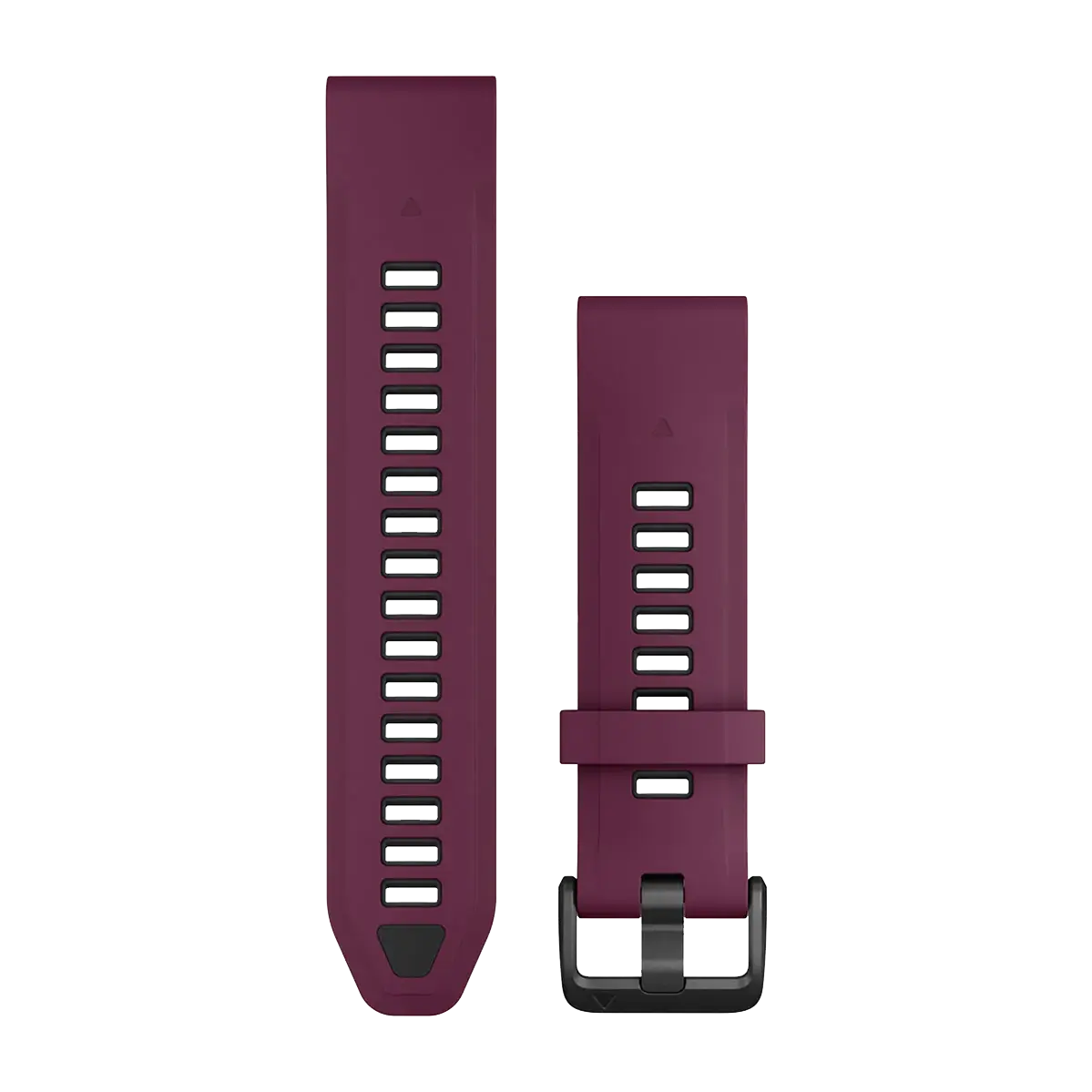 Ремінець Garmin QuickFit 20 Watch Bands Silicone - Merlot/Graphite (010-13391-04)