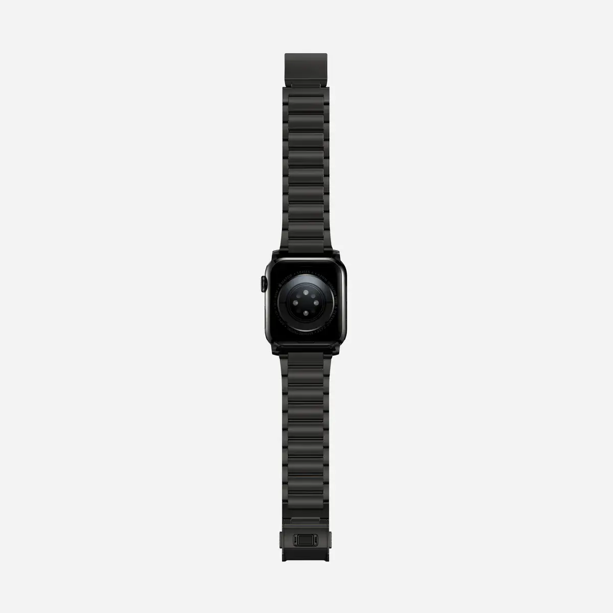 Ремінець Nomad Steel Band для Apple Watch 44/45/46/49mm - Graphite Hardware (NM1A41BXS0)