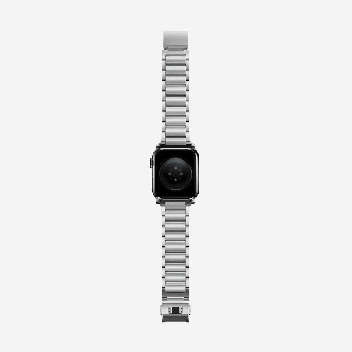 Ремешок Nomad Steel Band для Apple Watch 44/45/46/49mm - Silver Hardware (NM1A4HSXS0)