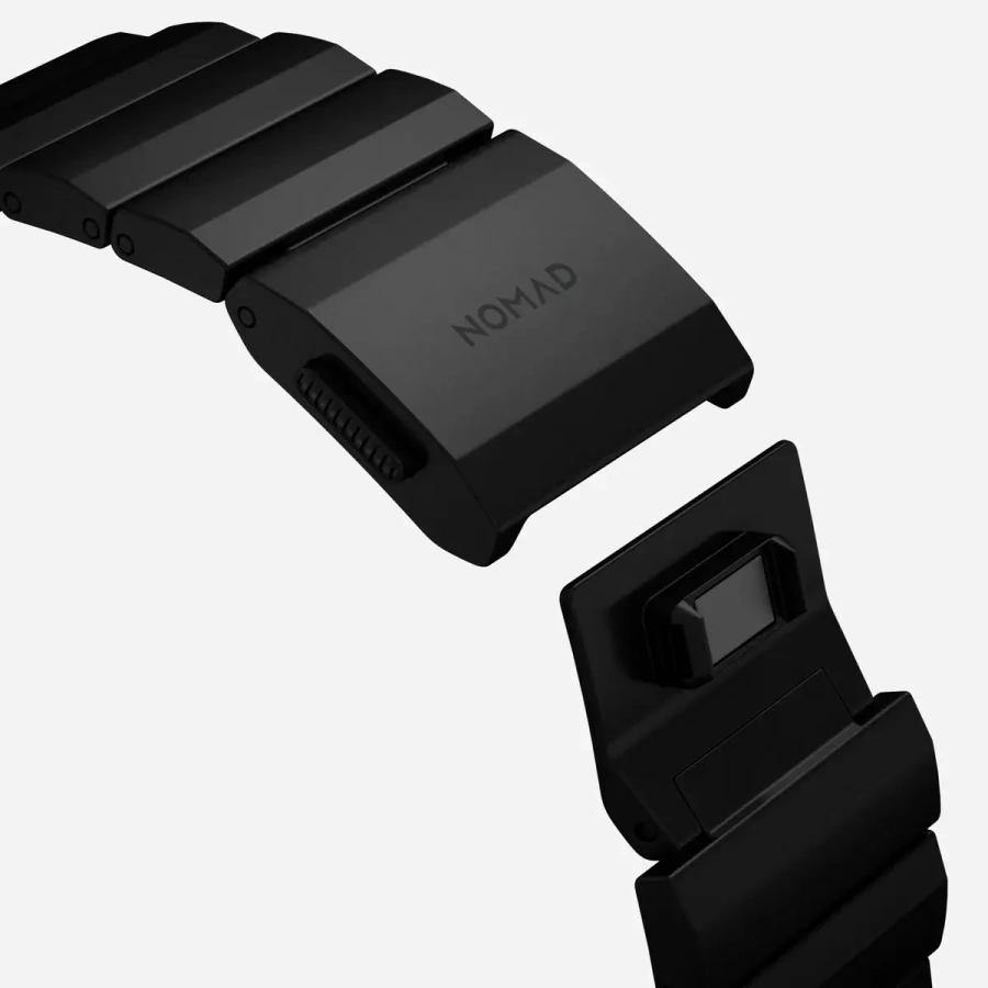 Ремінець Nomad Titanium Band для Apple Watch 44/45/46/49mm - Black Hardware (NM014834858, NM1A41BXT0)