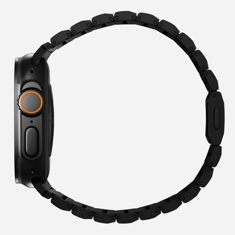 Ремінець Nomad Titanium Band для Apple Watch 44/45/46/49mm - Black Hardware (NM014834858, NM1A41BXT0)