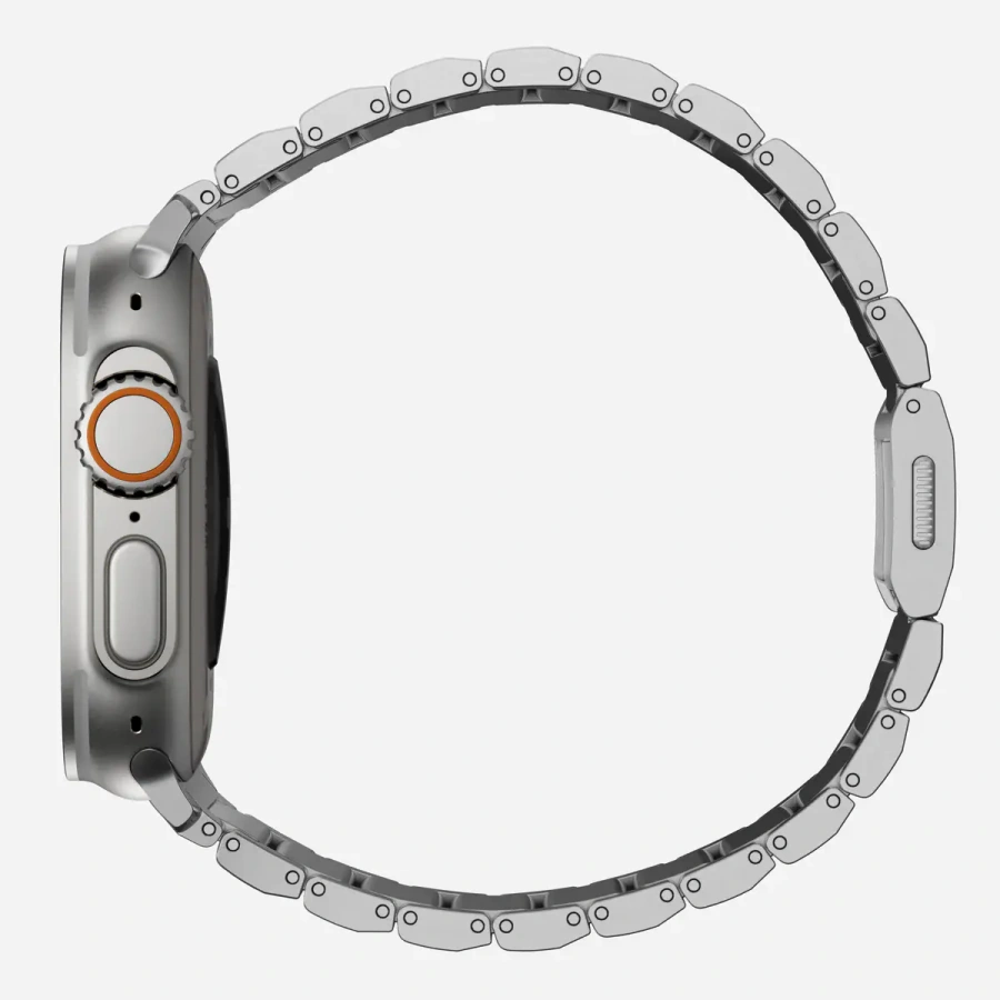 Ремінець Nomad Titanium Band для Apple Watch 44/45/46/49mm - Natural Hardware (NM014858858)