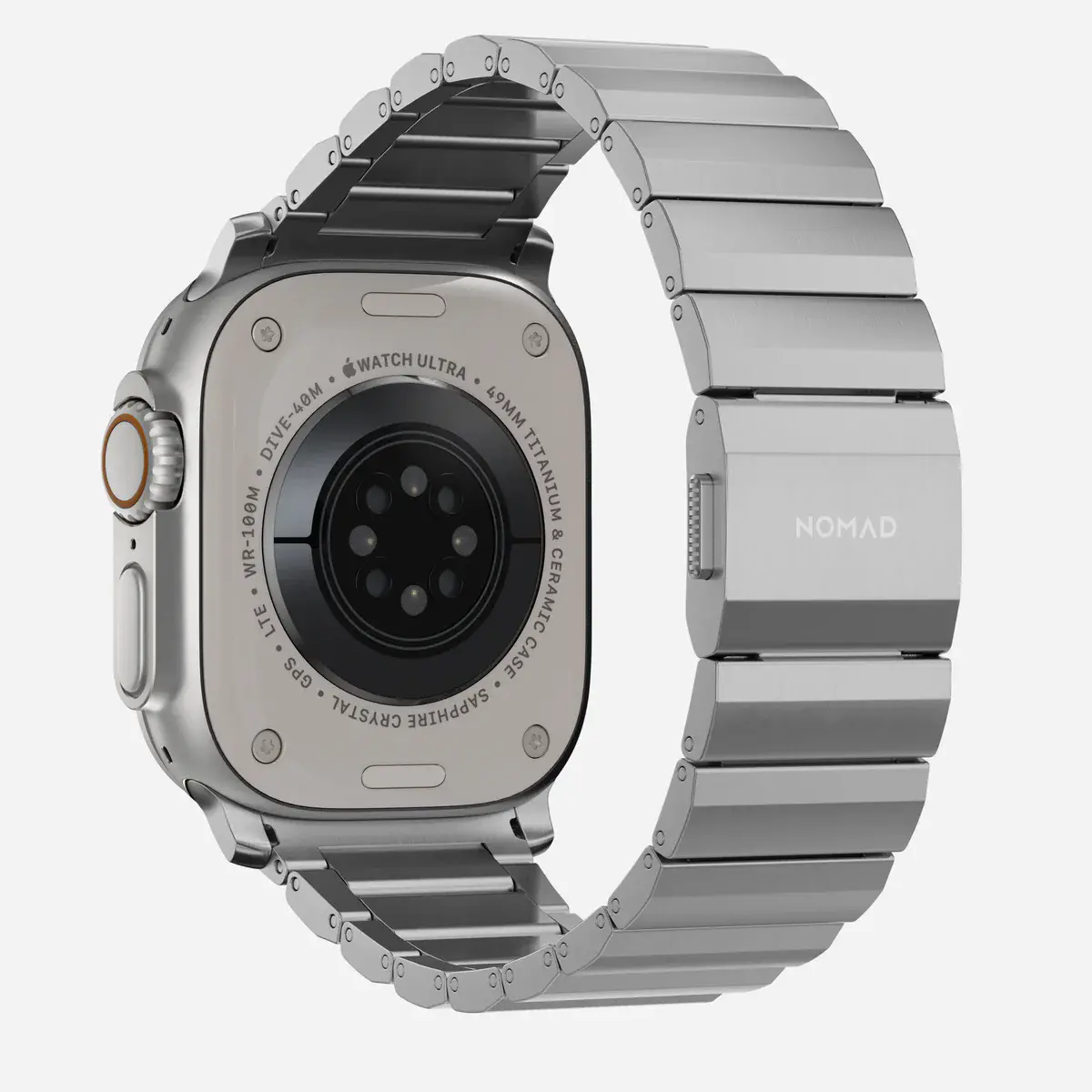 Ремешок Nomad Titanium Band для Apple Watch 44/45/46/49mm - Natural Hardware (NM014858858)