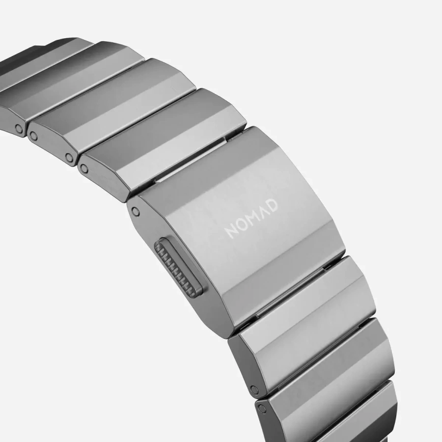 Ремінець Nomad Titanium Band для Apple Watch 44/45/46/49mm - Natural Hardware (NM014858858)