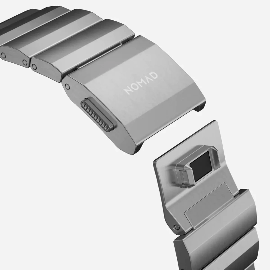 Ремінець Nomad Titanium Band для Apple Watch 44/45/46/49mm - Natural Hardware (NM014858858)