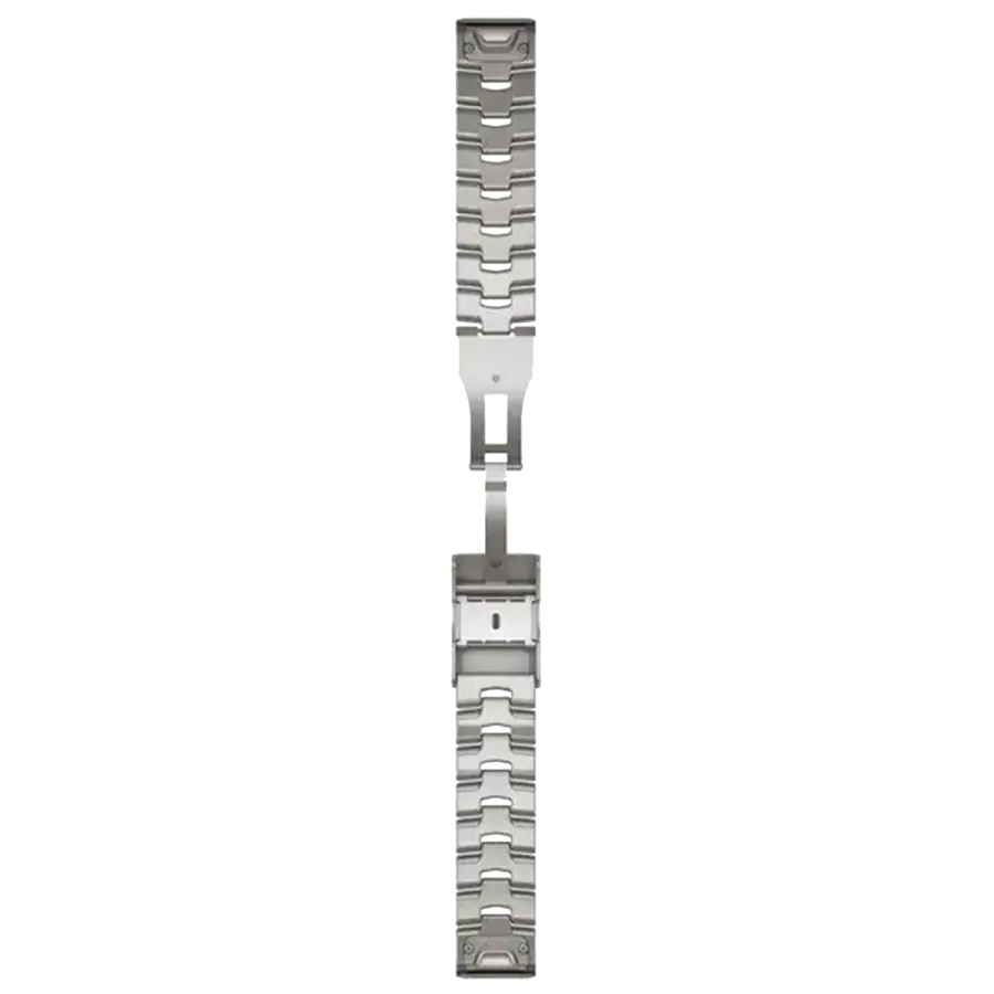 Ремінець титановий Garmin QuickFit 22 Watch Bands Vented Titanium Bracelet (010-12863-08)