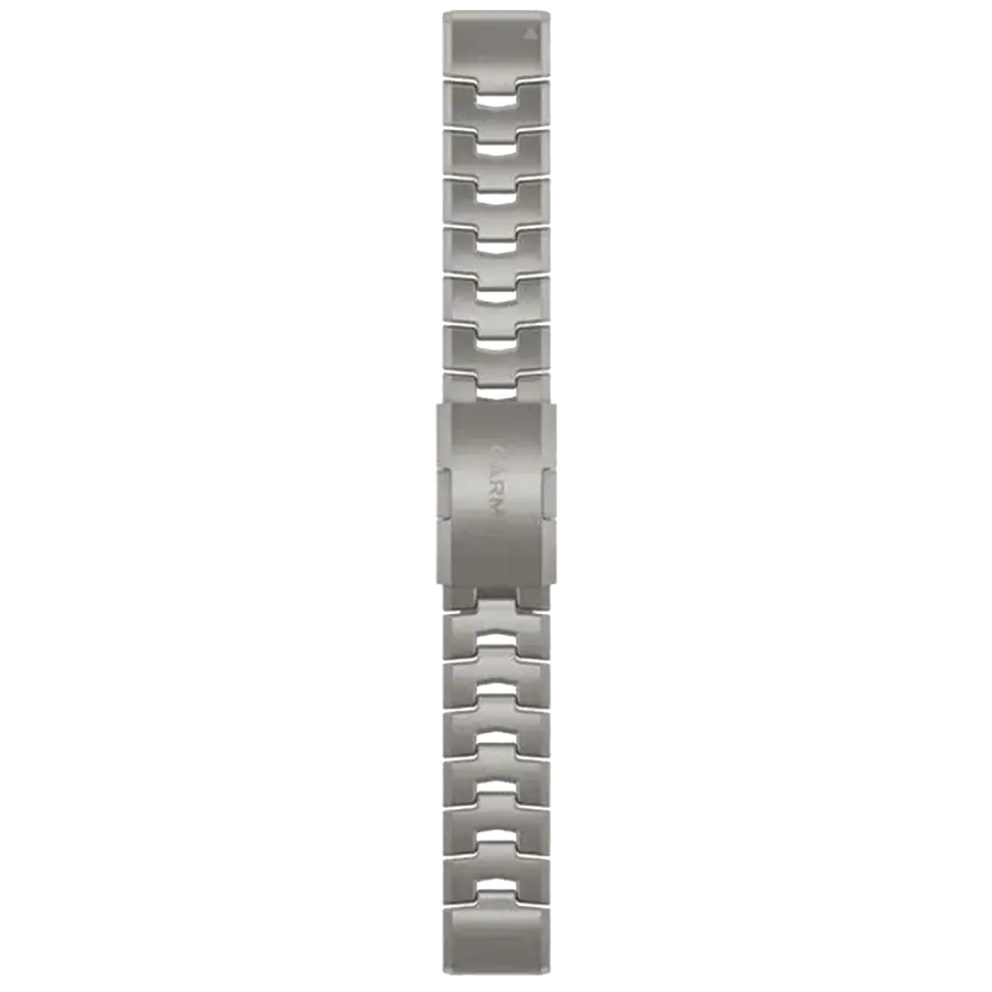 Ремінець титановий Garmin QuickFit 22 Watch Bands Vented Titanium Bracelet (010-12863-08)