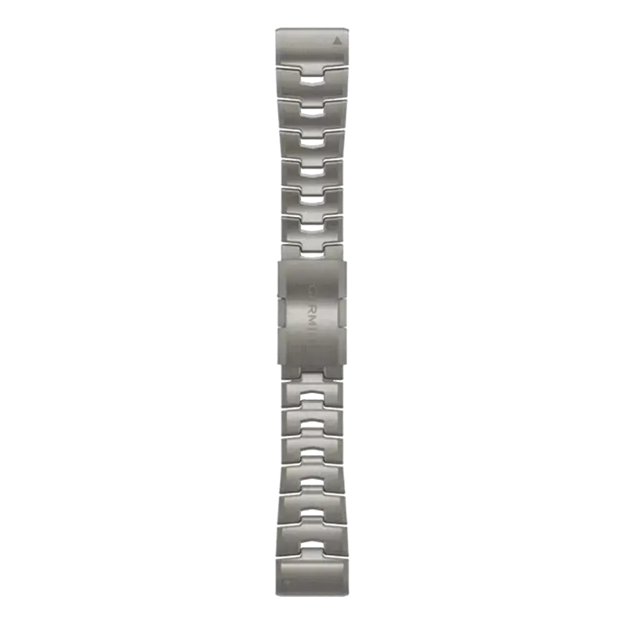 Ремінець титановий Garmin QuickFit 26 Watch Bands Vented Titanium Bracelet (010-12864-08)