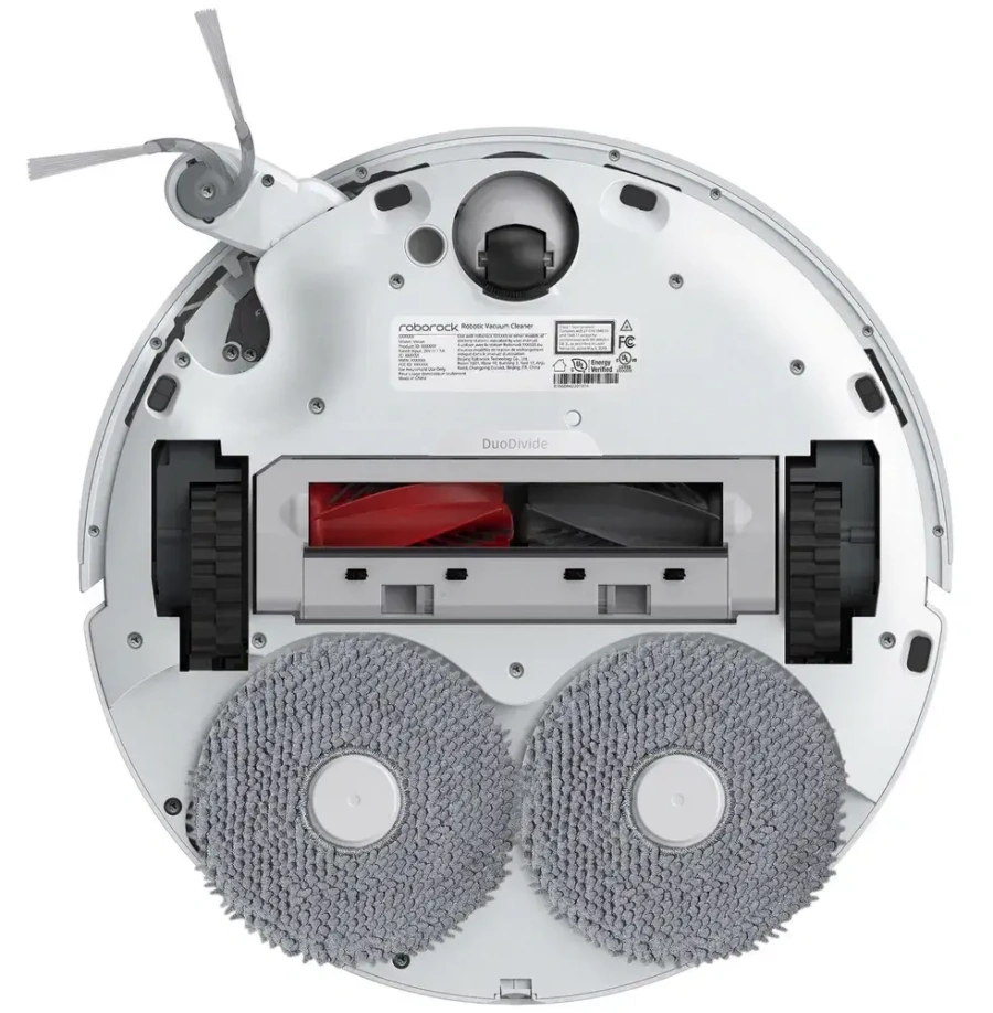 Робот-пилосос з вологим прибиранням Roborock Qrevo Curv White (QRC02-00)