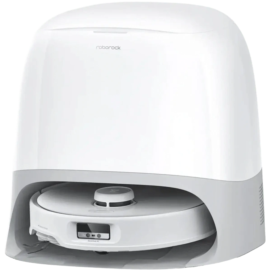 Робот-пилосос з вологим прибиранням Roborock Qrevo Curv White (QRC02-00)