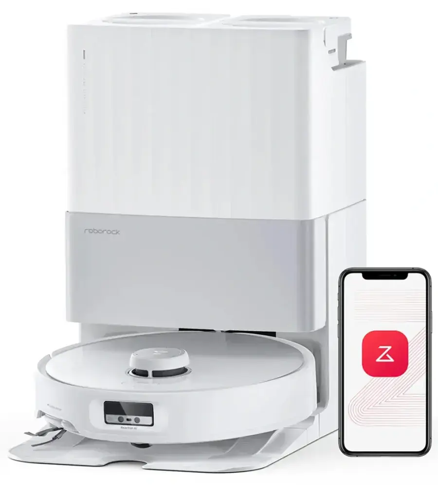 Робот-пылесос с влажной уборкой Roborock Qrevo Edge - White (QRE02-00)