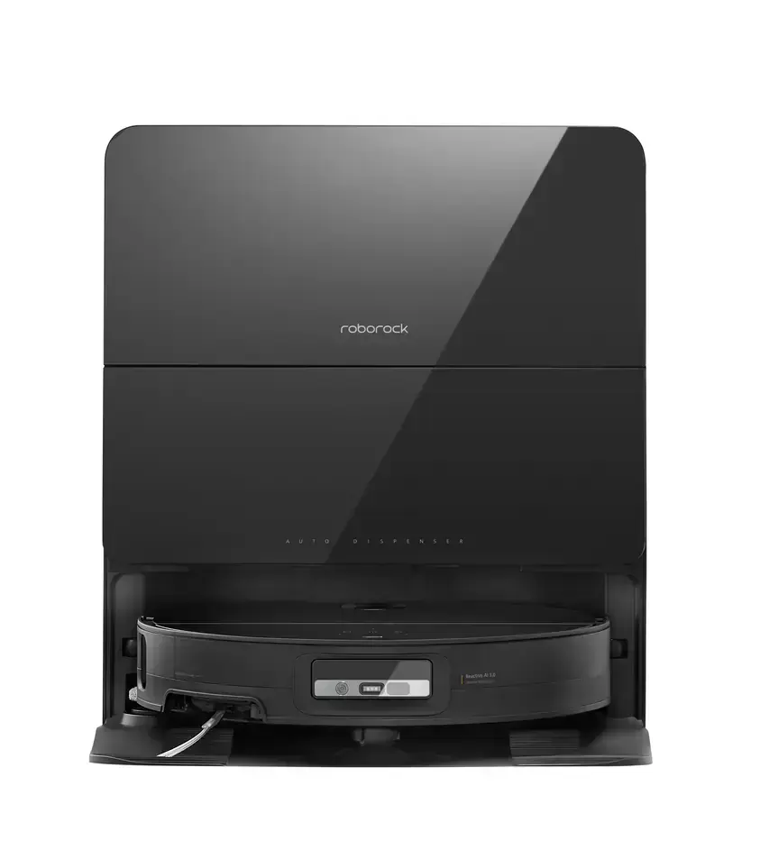 Робот-пылесос с влажной уборкой Roborock Saros 10R - Black (S10R52-00)