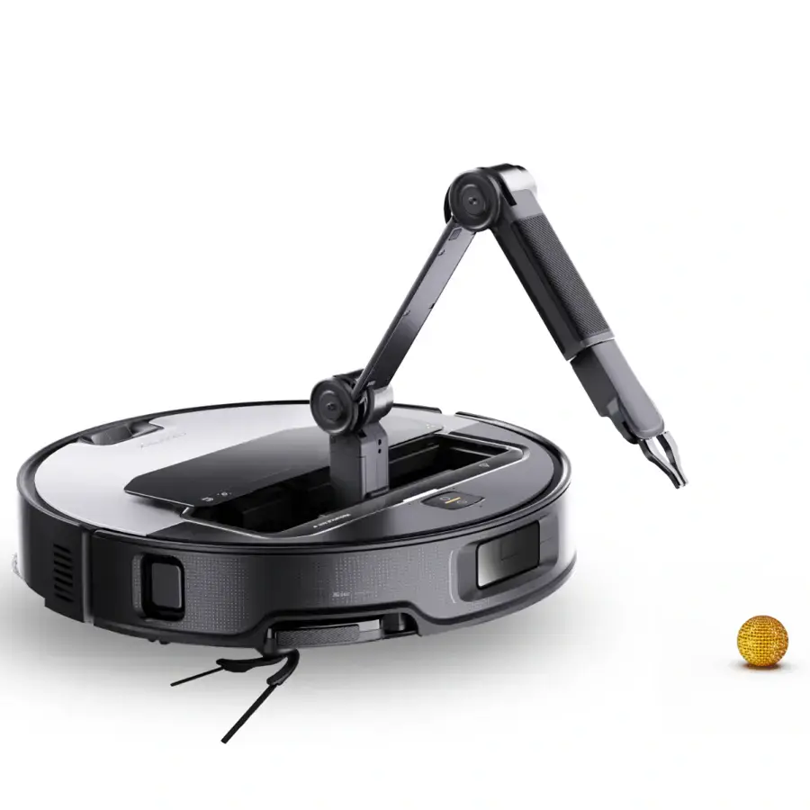 Робот-пылесос с влажной уборкой Roborock Saros Z70 with OmniGrip Mechanical Arm - Silver (SZ7002-00)