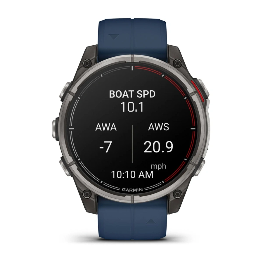 Смарт-годинник Garmin Quatix 8 47 mm AMOLED Marine GPS Smartwatch (010-02904-51)