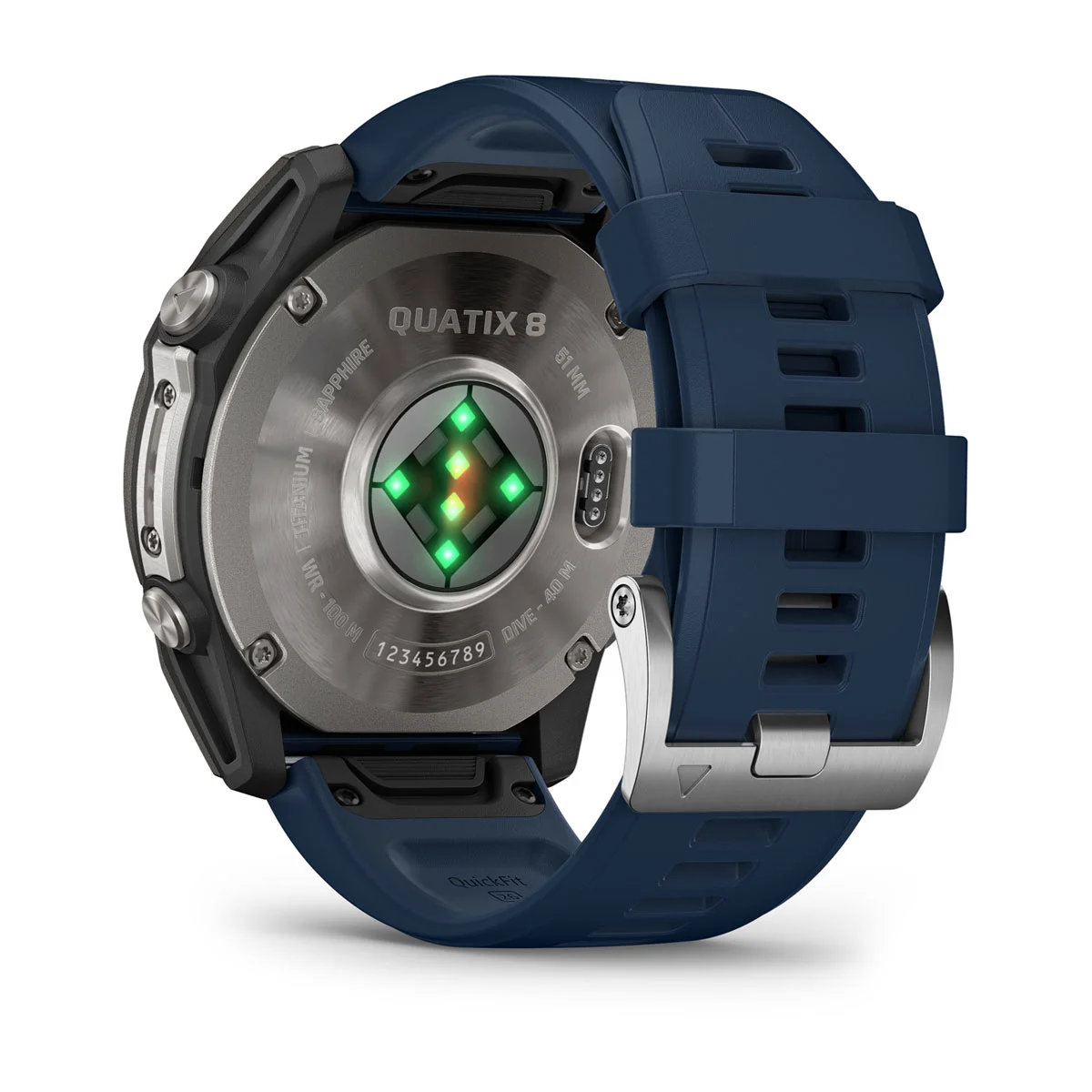 Смарт-годинник Garmin Quatix 8 51 mm AMOLED Marine GPS Smartwatch (010-02905-91)